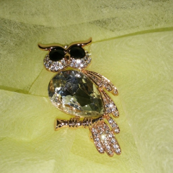 Owl Brooch - Picture 7 of 7